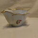 Gravy boat double beak porcelain of vierzon