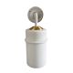 Vintage white opaline wall light