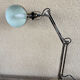 Lampe de bureau acier nickelé