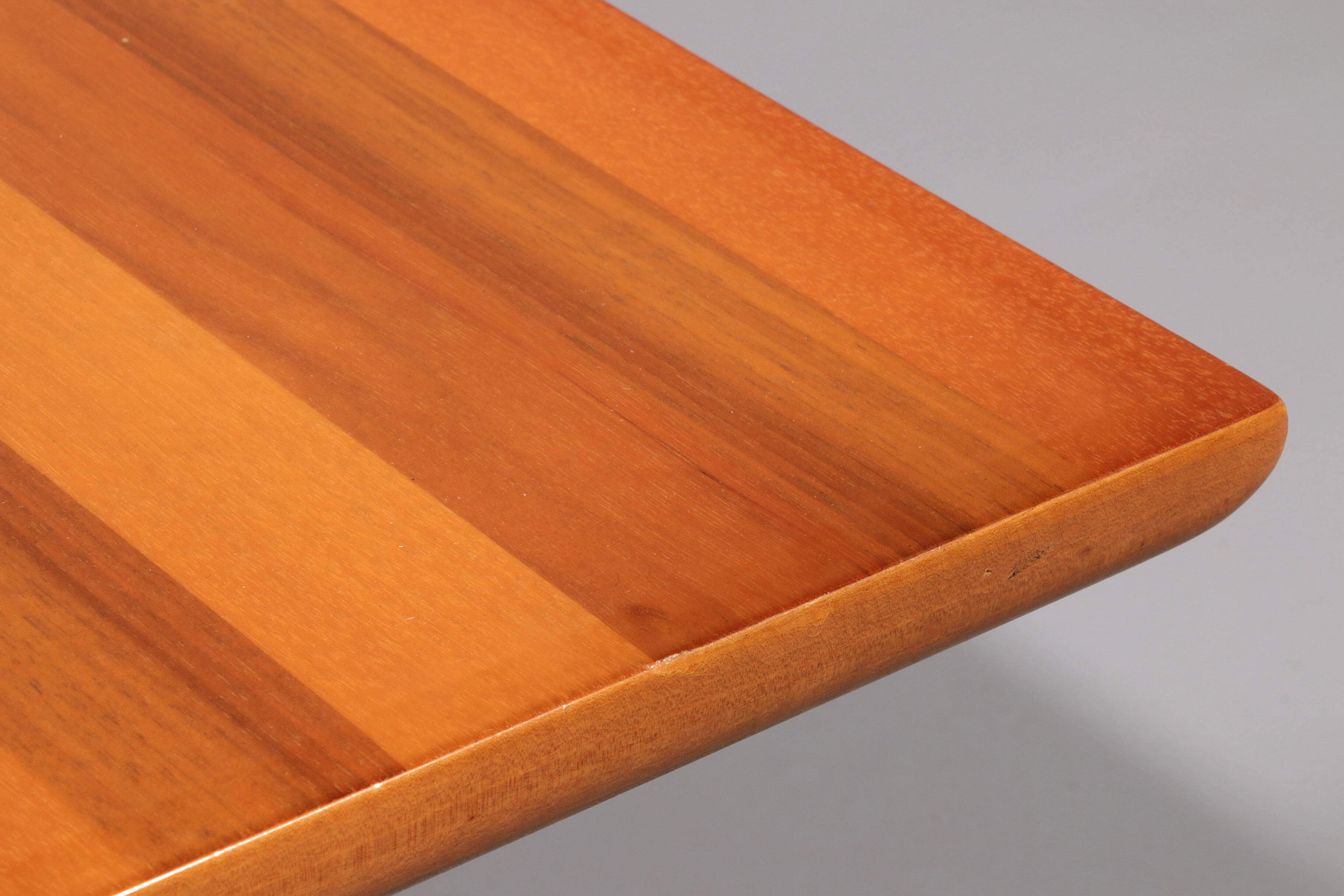 Exquisite Walnut Coffee Table – A Masterpiece of Italian Modernis