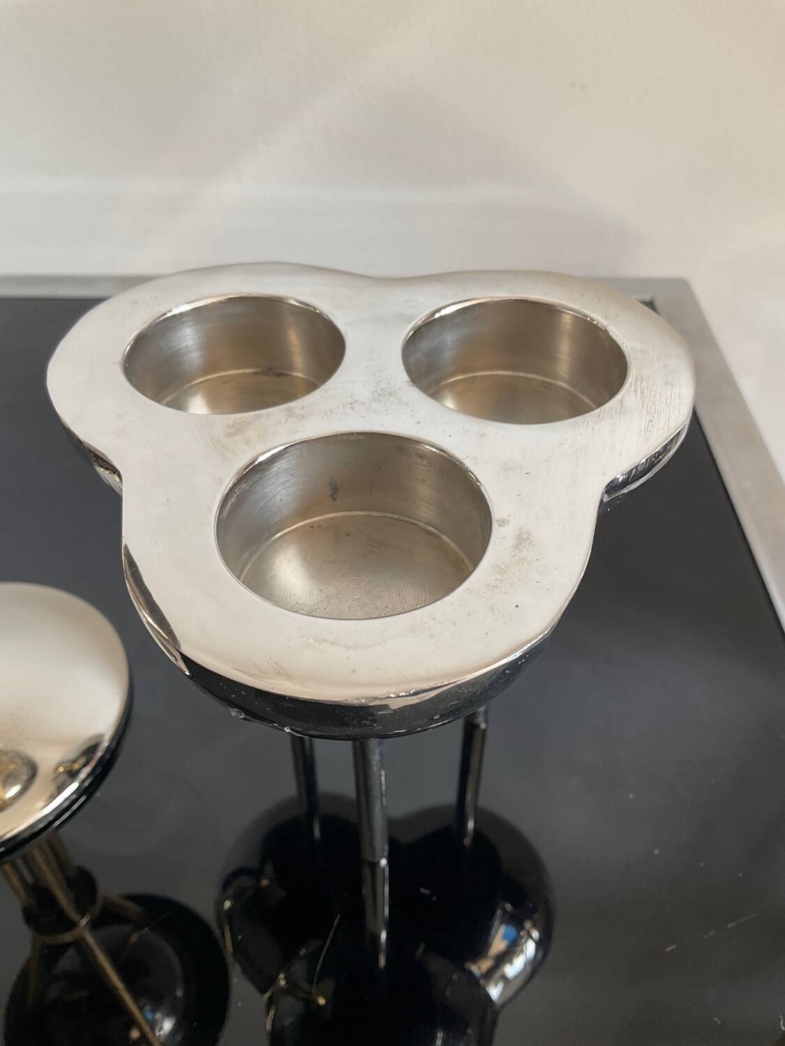 Pair of brass candlesticks from the 70s-80s