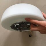 Vintage opaline wall or ceiling light