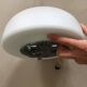 Vintage opaline wall or ceiling light