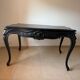 Table à manger  / bureau baroque en hêtre noir