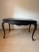 Table à manger  / bureau baroque en hêtre noir