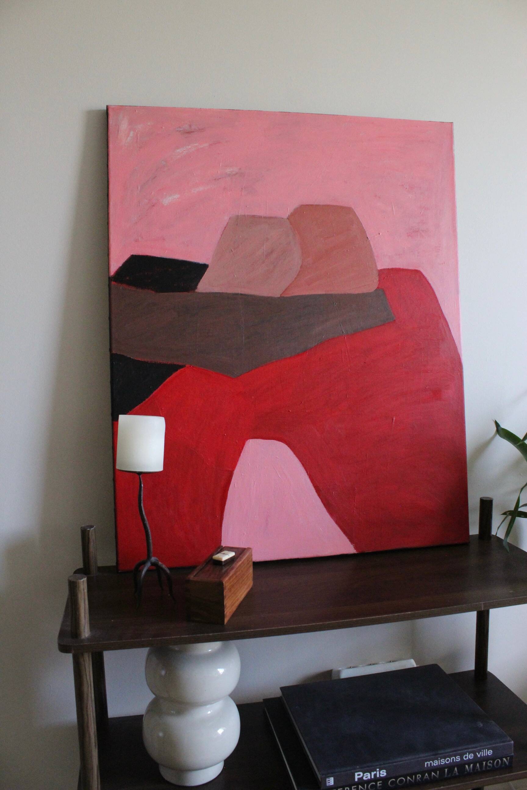 In your arms, stretched canvas 80x65cm