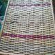 Wicker storage basket
