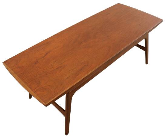 mid century teak Coffee table 'Midwolda'