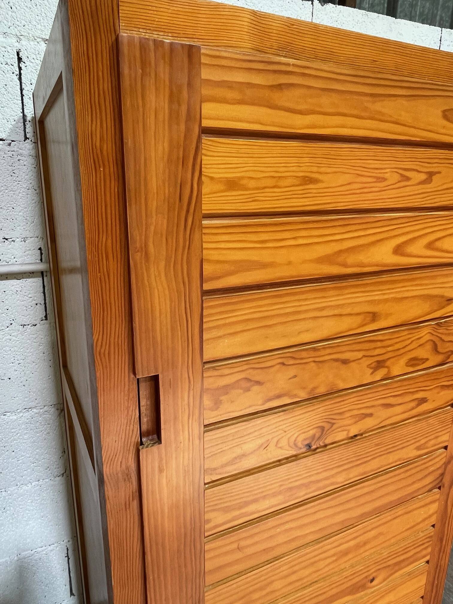 Vintage wardrobes by Pierre Gautier Delaye from the 1950s.