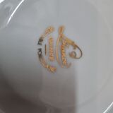 Duo tasses déjeuner porcelaine de Limoges