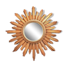 Mirror Sun gilded wood 59 cm, Deknudt