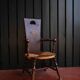 Antique folk art armchair