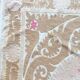 Vintage hand-embroidered tablecloth 141x154 cm