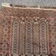 handwoven Turkmen carpet