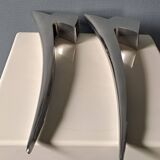 Set of 2 designer metal and glass wall lights - Metalarte - Taller Uno