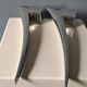 Set of 2 designer metal and glass wall lights - Metalarte - Taller Uno