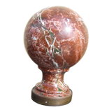 Antique marble stair ball