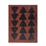 Abstract painting on canvas B231 signed eawy