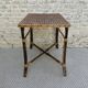 Table en bambou et rotin de la maison Perret & Vibert, fin XIXIème