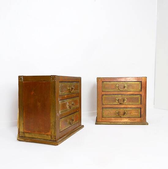 Pair of chest of drawers - side tables or Night Stands