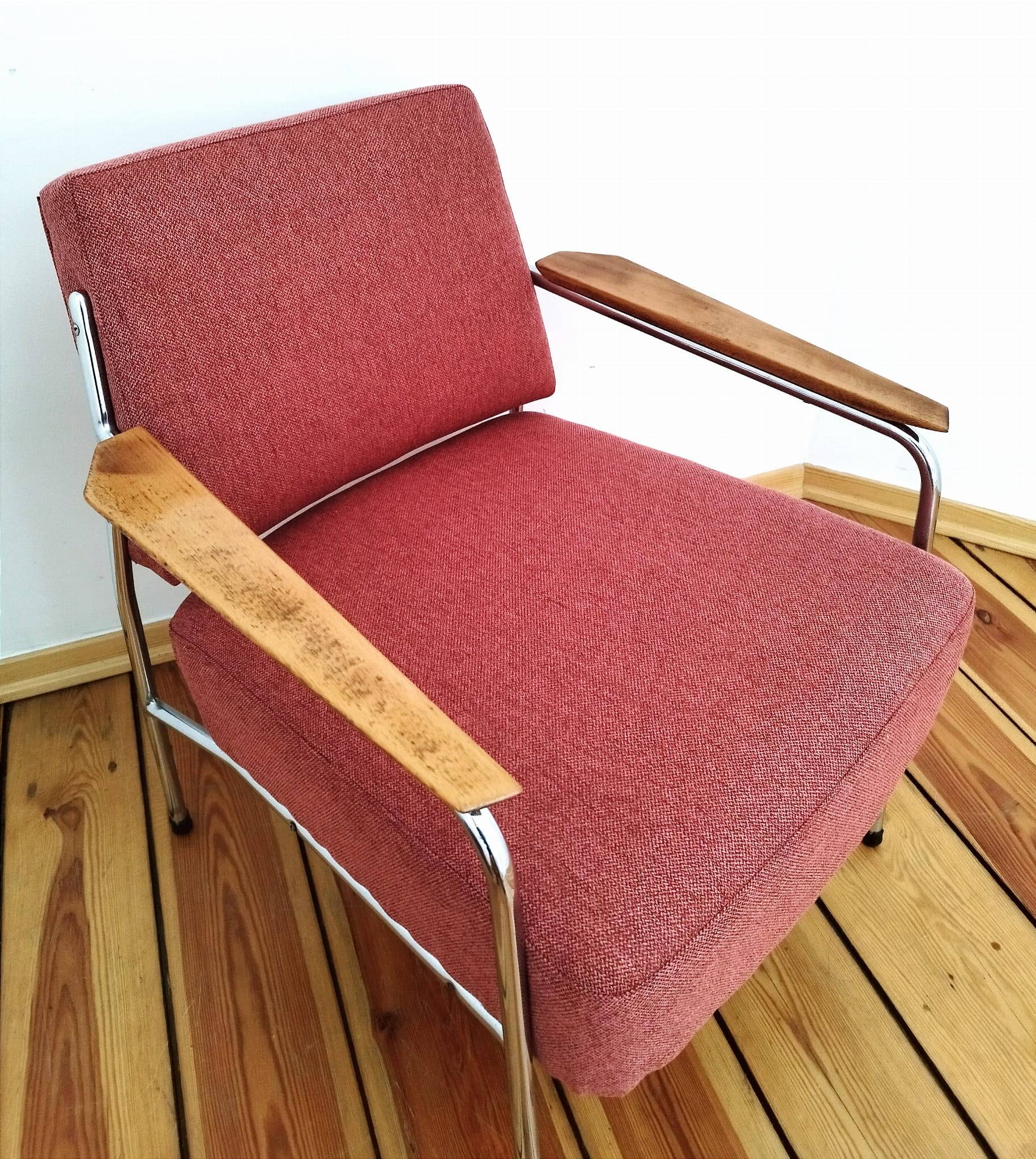 Vintage armchair, Czechoslovakia, 60s