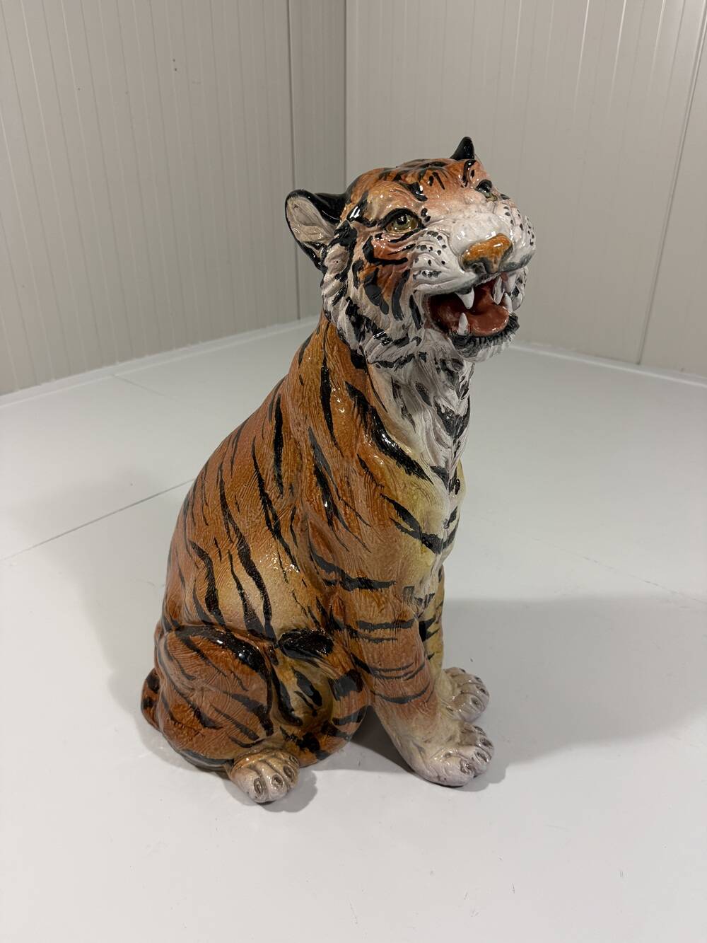 Large Italian ceramic tiger 1970’s