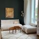 Pouf bouclette blanche SIA
