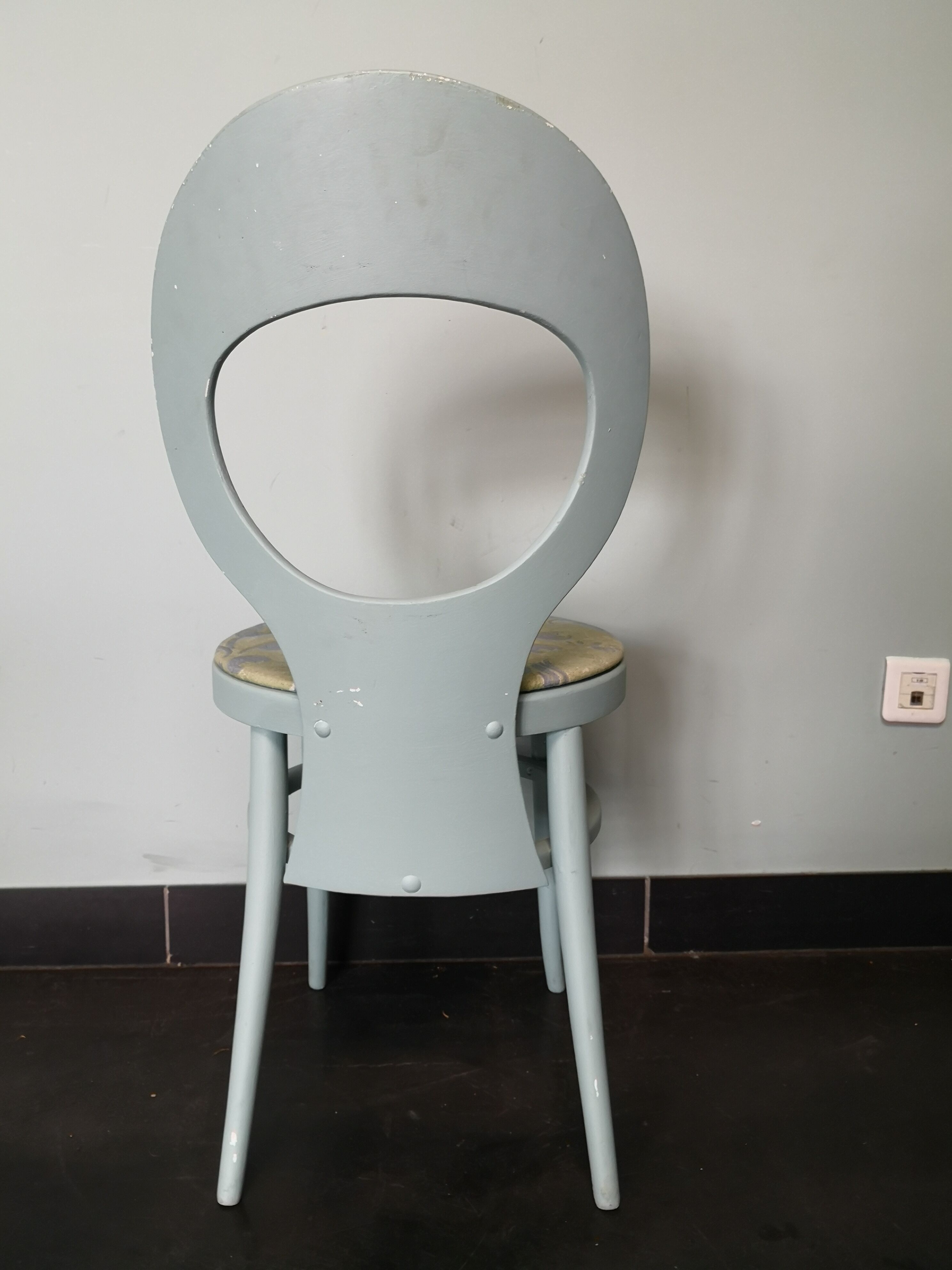 3 Bauman model bistro chairs seagull