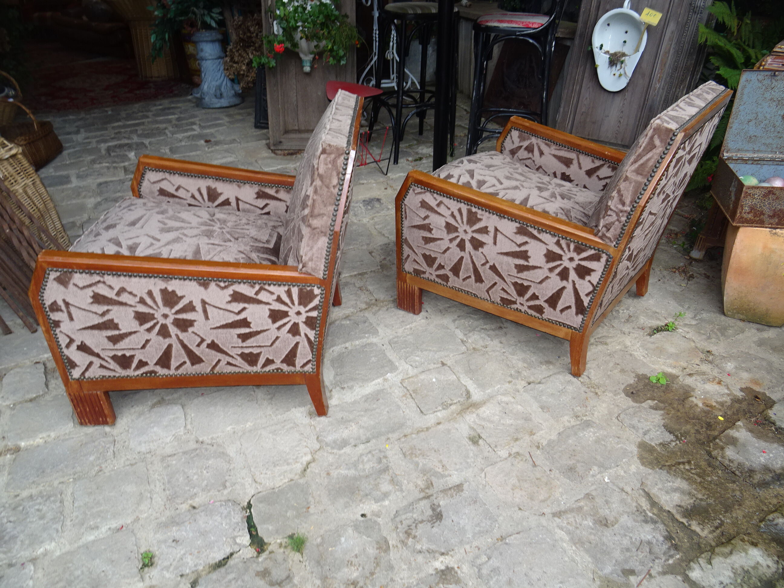 Armchairs from the 1930s