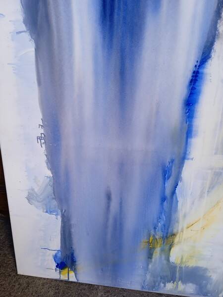 Painting 162cm Acrylic on canvas surrealism / abstract