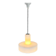 Mid Century Scandinavian Glass Pendant, 1960s