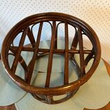 Rattan stool