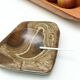 Carved stone ashtray, 70s