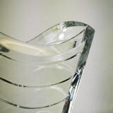 Baccarat crystal vase model Wave