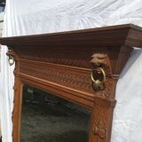Lion head mirror 165x110cm