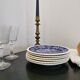 Set of 6 talking plates Villeroy&Boch Rusticana Bleues