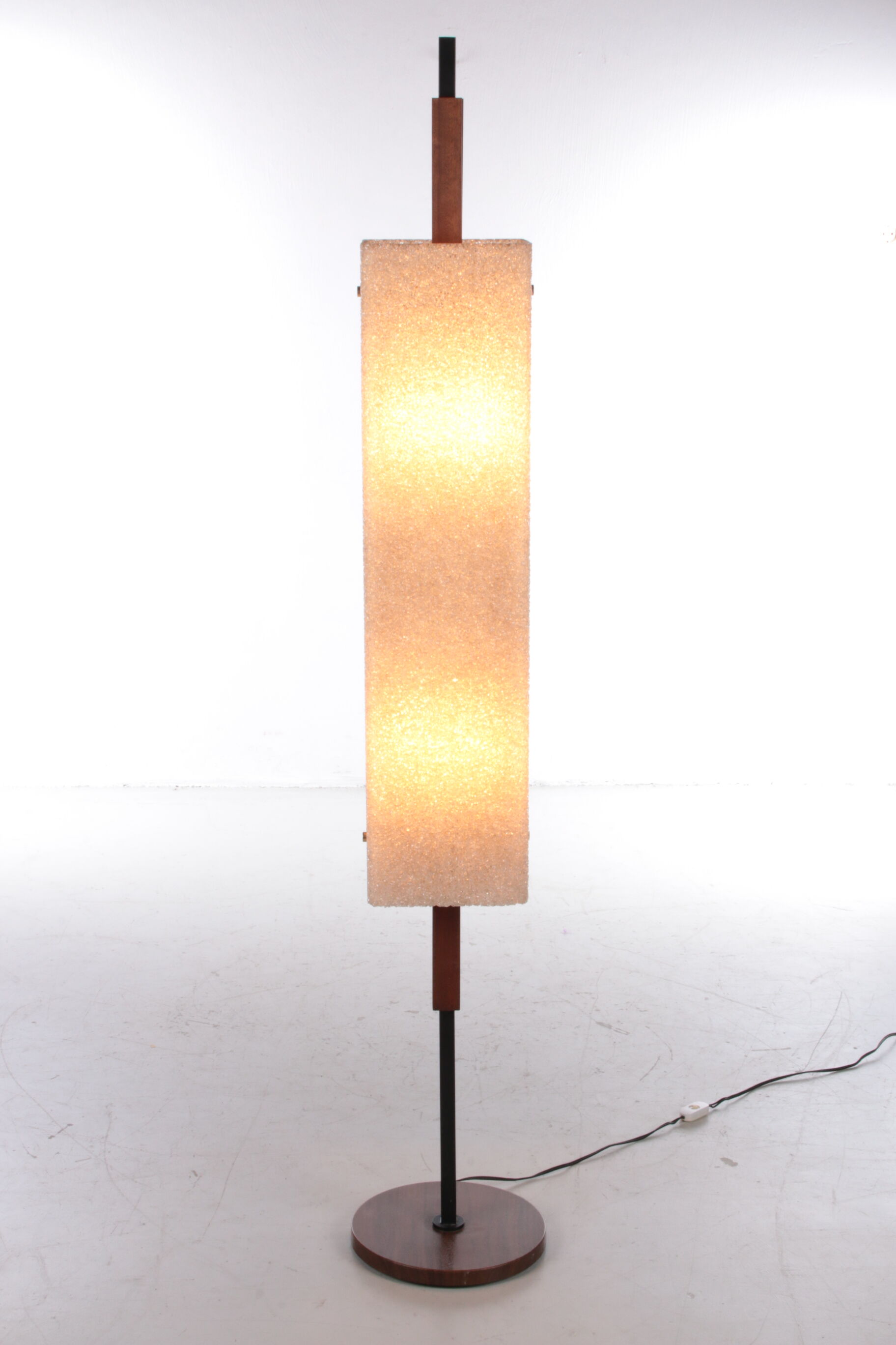 Vintage french floor lamp with switch, 1960s