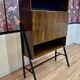 Bureau palissandre design scandinave 1950.