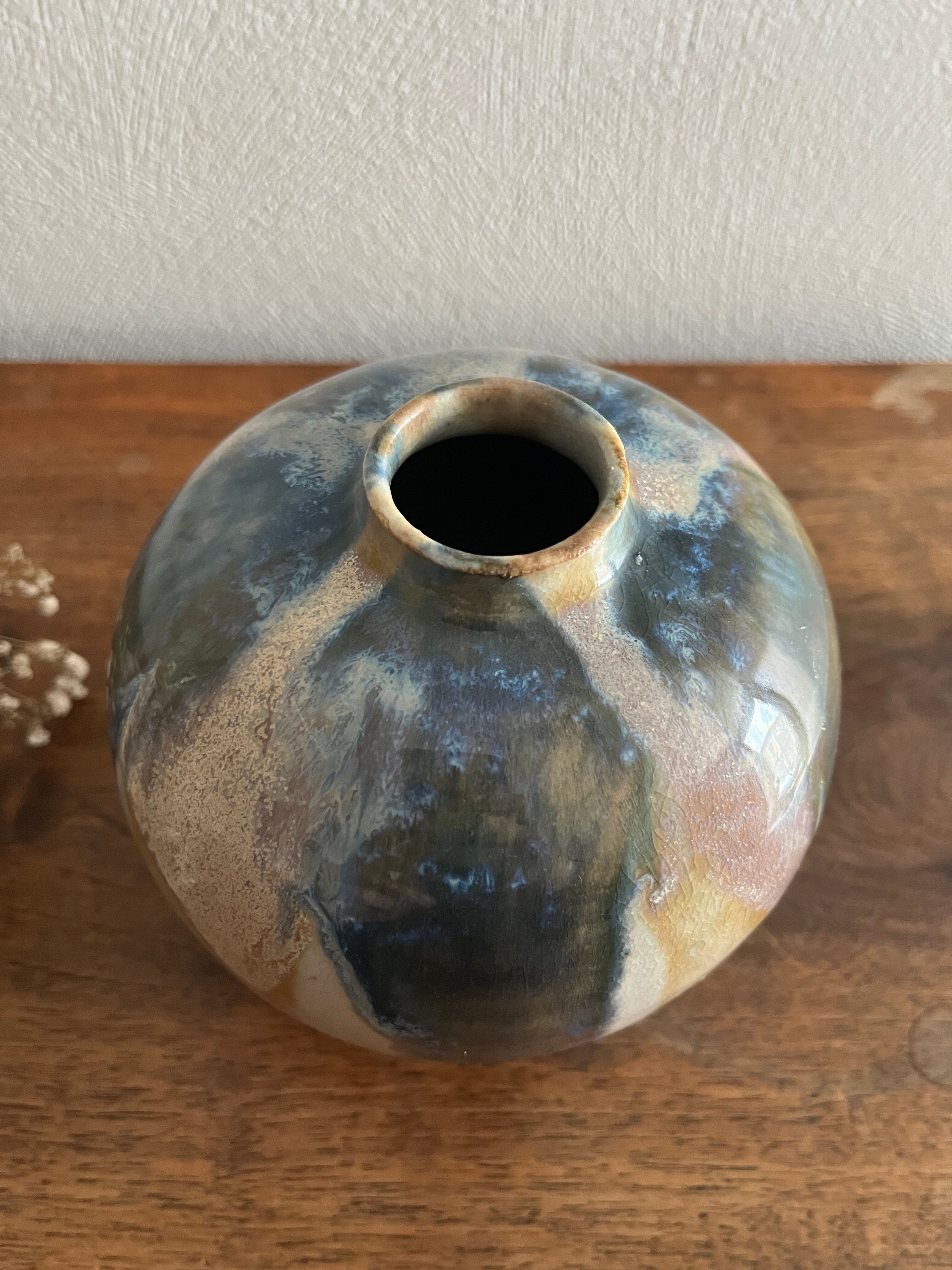 Vase boule céramique JFB