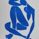 Henri Matisse: Blue Nude IV, signed lithograph