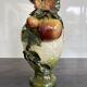 Art Nouveau ceramic vase – fruit and flower decoration