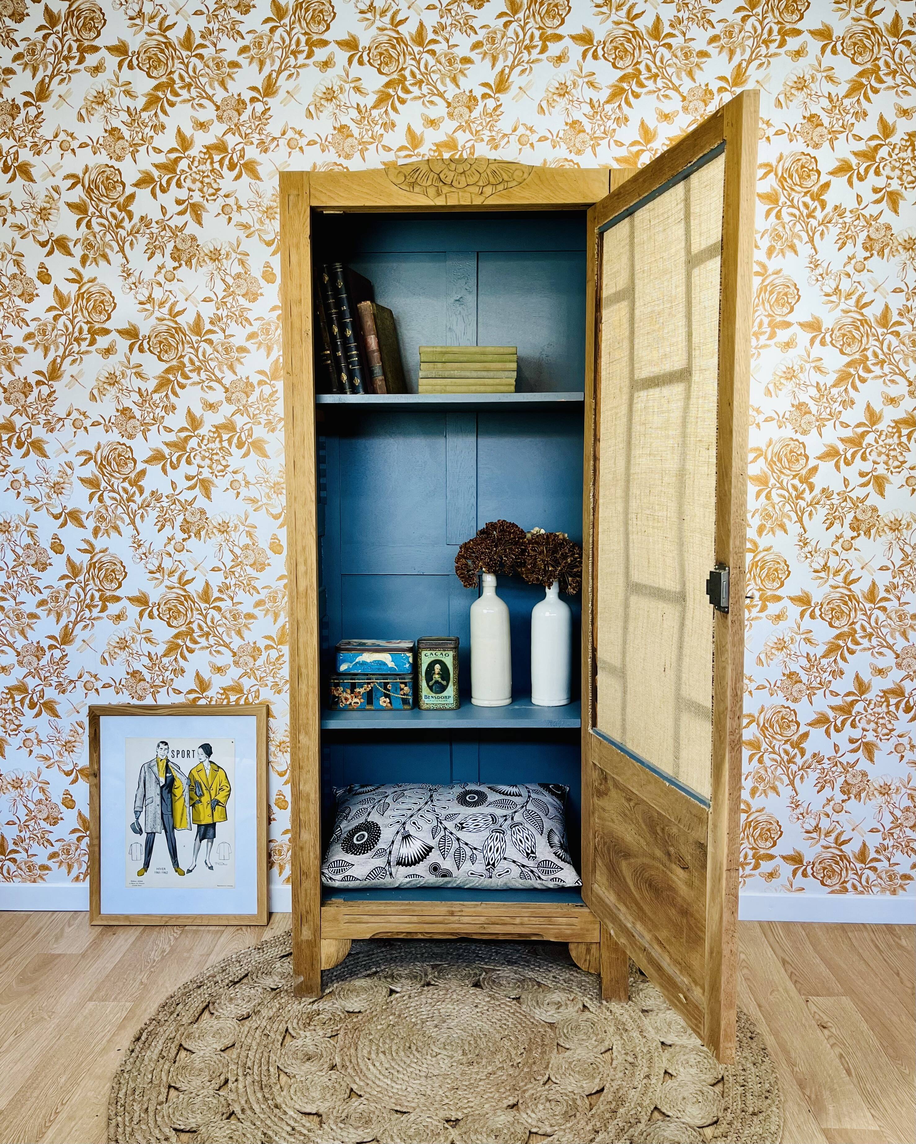 Art Deco hosiery cabinet