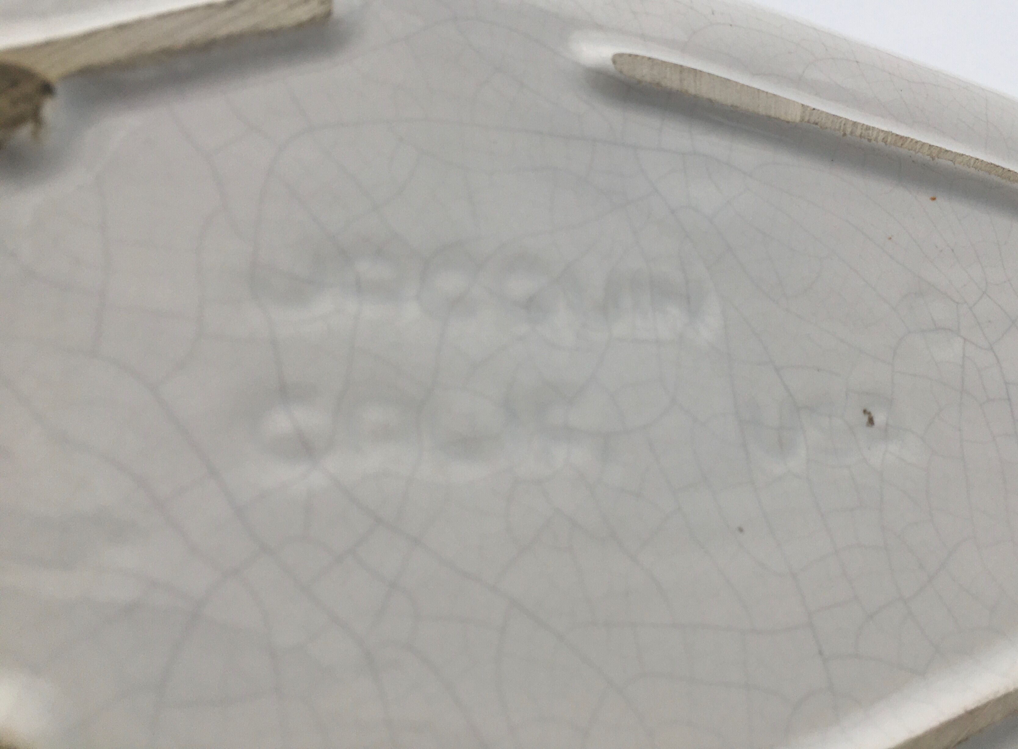 Glazed ceramic bowl, cracked glass decoration, signed Jacquin of California (USA) - 1950s