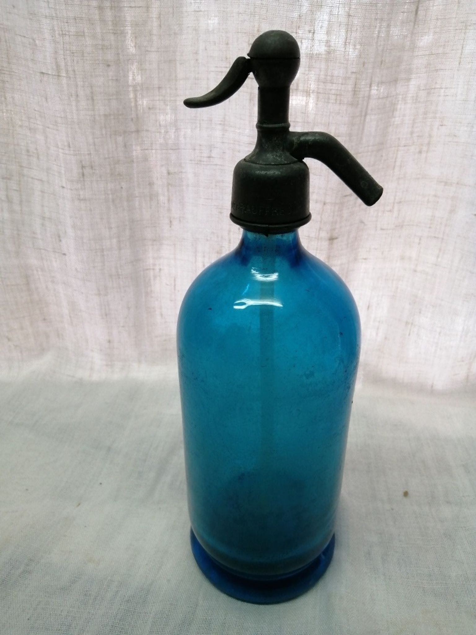 Siphon uae of seltz blue clear lion of Belfort former vintage