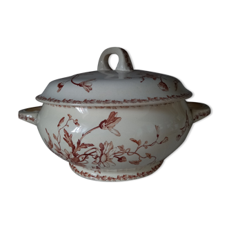 Terre de Fer KG Luneville “Marguerite” soup tureen