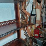 Mahogany sideboard "Napoleon III / Victorian style" from the Baroque period.