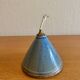 Pied de lampe a huile en grès signé Le Don Suzy Atkins 80s