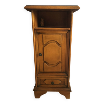 Solid wood bedside table – Rustic / country chic style