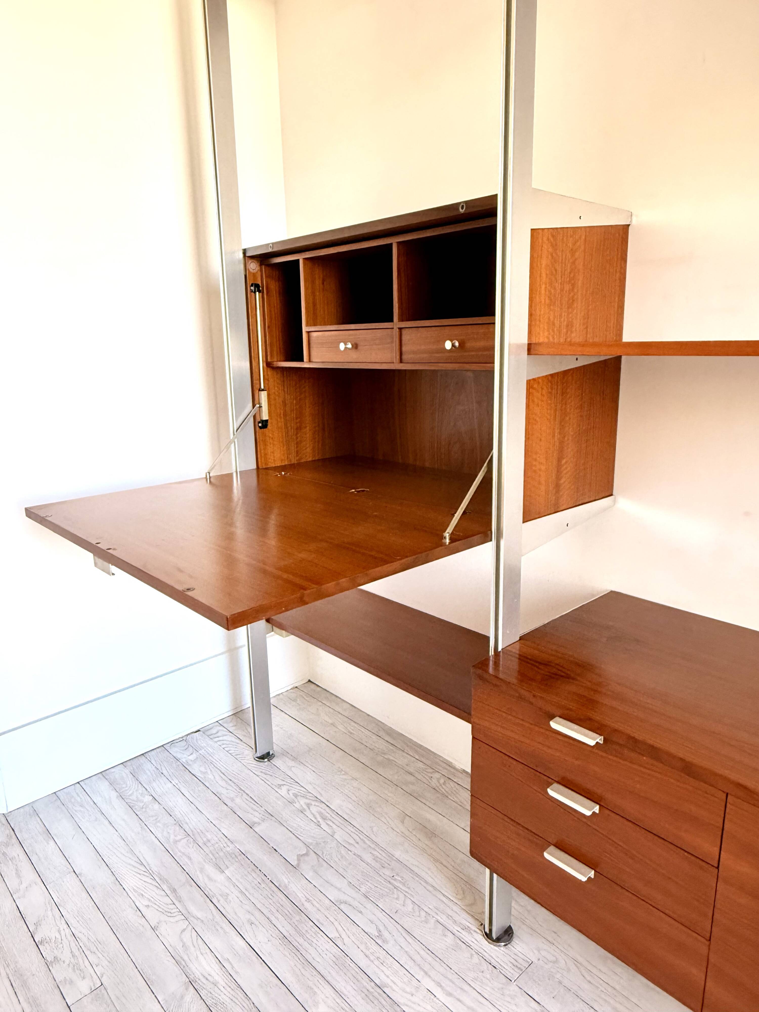 Modular floor library CSS George Nelson by Mobilier International