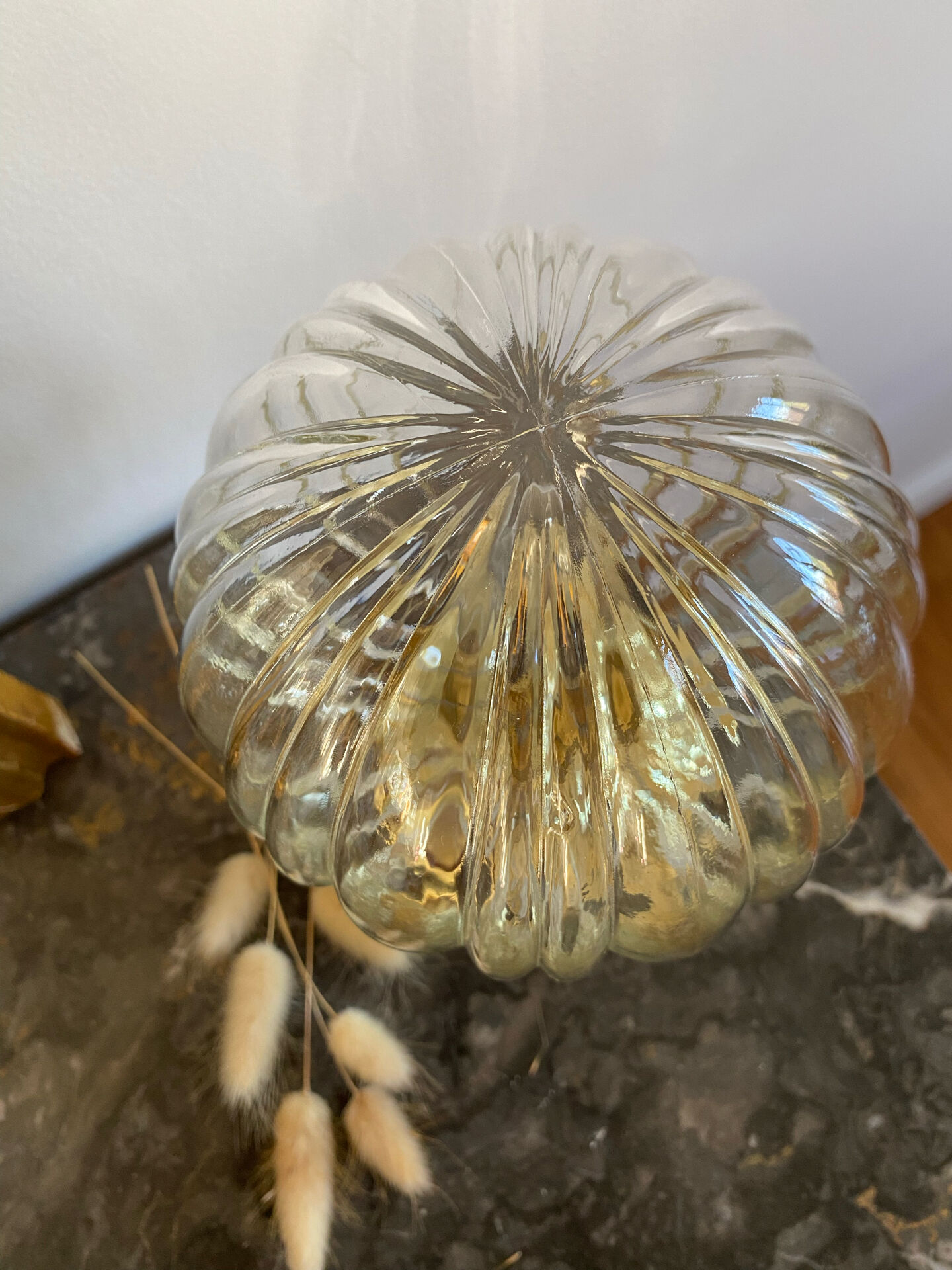 Vintage globe wall light or ceiling light